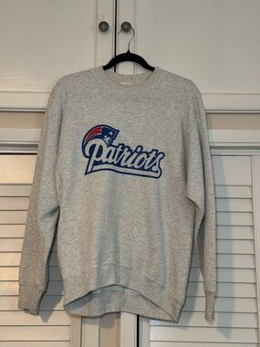Patriots Grey Crewneck Sweatshirt